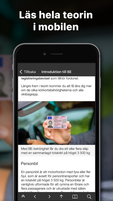 Zrzuty ekranu iKörkort BE Lite