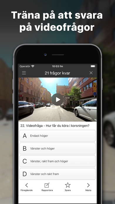 Zrzuty ekranu iKörkort BE Lite