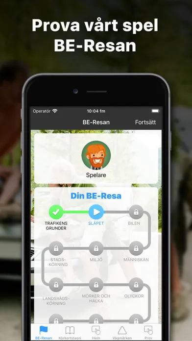 iKörkort BE Lite应用截图