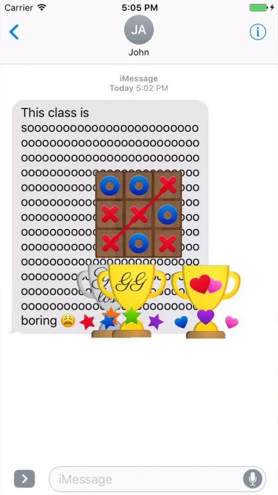 تصاویر Tic Tac Toe Stickers - Pro Pack