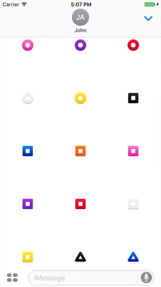 تصاویر Tic Tac Toe Stickers - Pro Pack