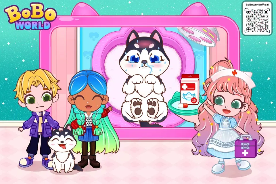 Ảnh chụp màn hình của BoBo Pet Hospital for Kids