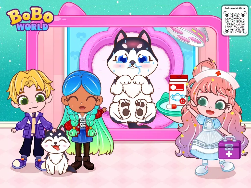 Ảnh chụp màn hình của BoBo Pet Hospital for Kids