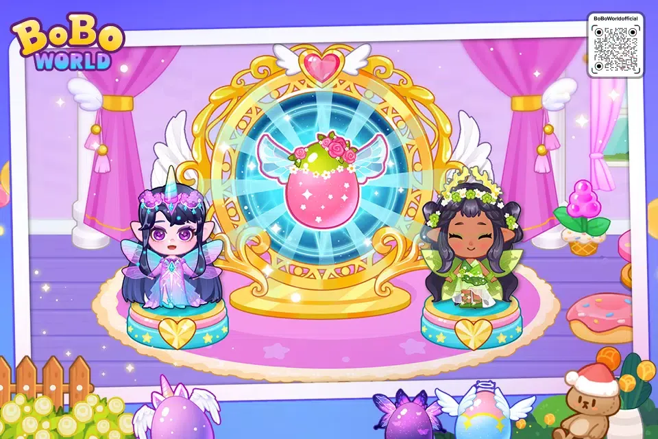 Ảnh chụp màn hình của BoBo Magic princess Hatch-kids