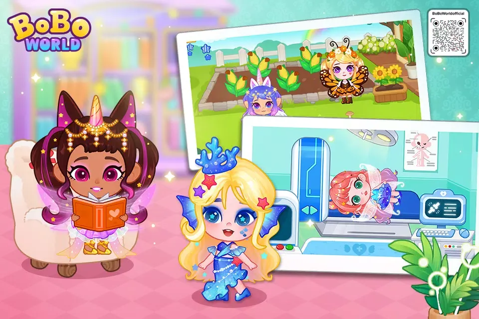 Ảnh chụp màn hình của BoBo Magic princess Hatch-kids