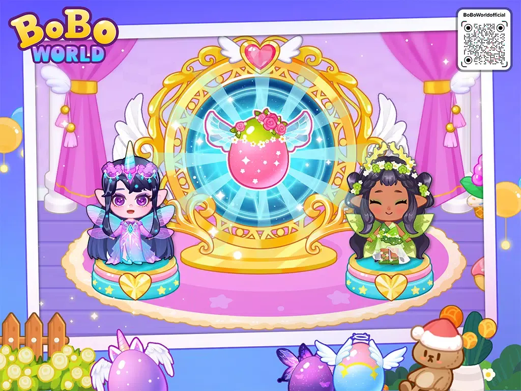 Ảnh chụp màn hình của BoBo Magic princess Hatch-kids