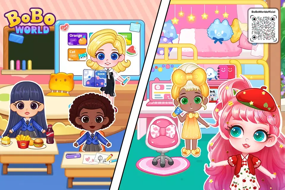 BoBo World: School سکرین شاٹس