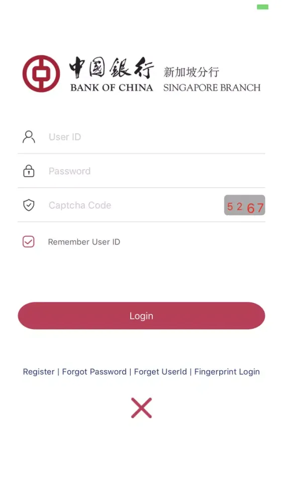 BOC SG eWallet Screenshots