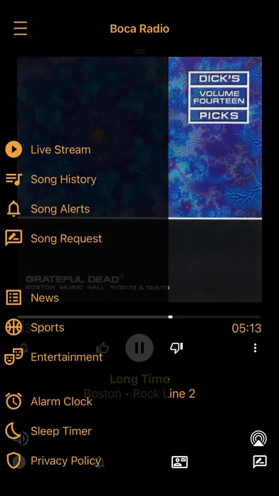 Скриншоты Boca Radio