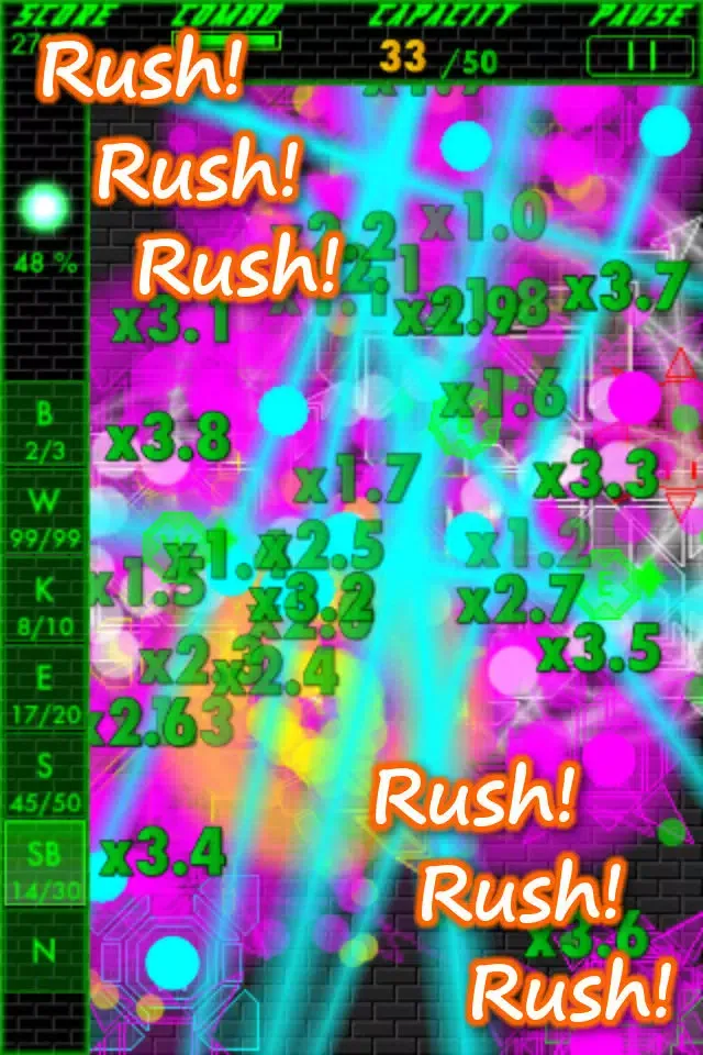 Tangkapan layar Rush!Rush!Rush!