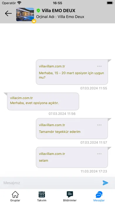 Capturas de pantalla de Kiralama Takvimi