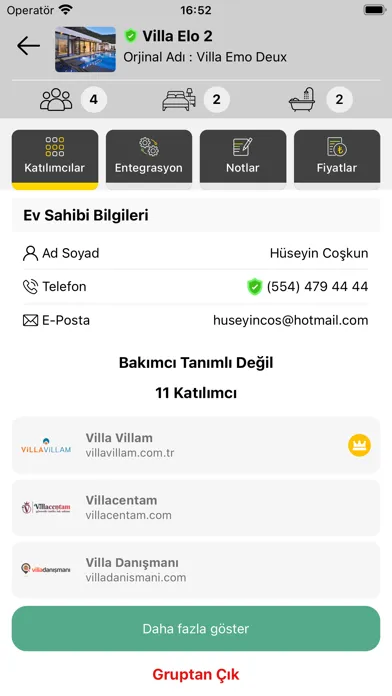 Capturas de pantalla de Kiralama Takvimi