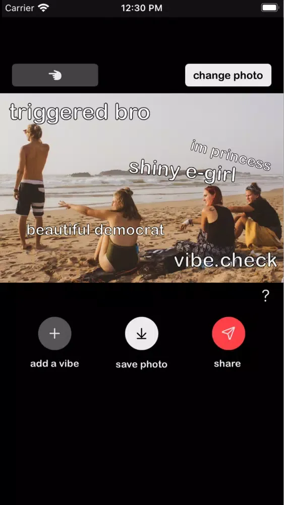 vibe.check Screenshots