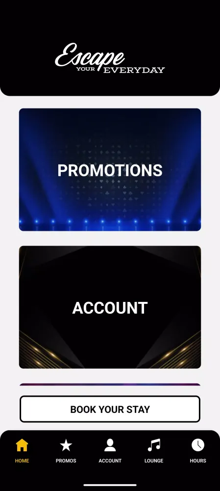 Black Oak Casino Resort App Screenshots