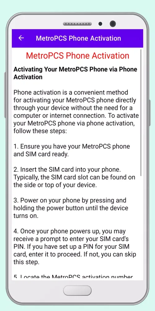 MetroPCS Phone Unlock Guide Screenshots