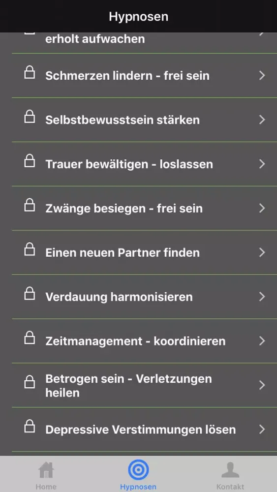 Hypnose - Institut Bode Ekran Görüntüleri