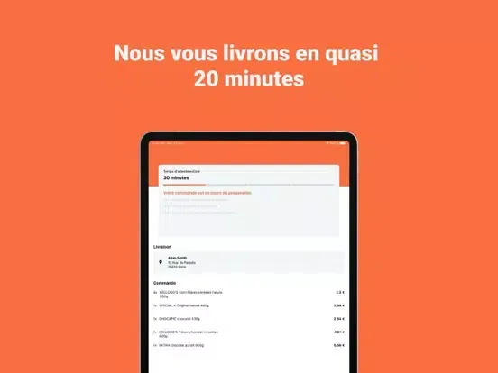 Bodega - Livraison de courses iPad  স্ক্রিনশট
