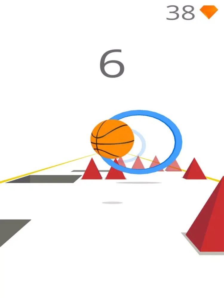 Jumpy Hoops : Addictive Gameplay iPad  Ekran Görüntüleri
