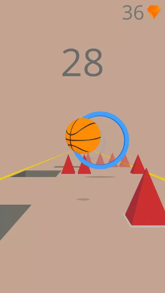 Jumpy Hoops : Addictive Gameplay Ekran Görüntüleri