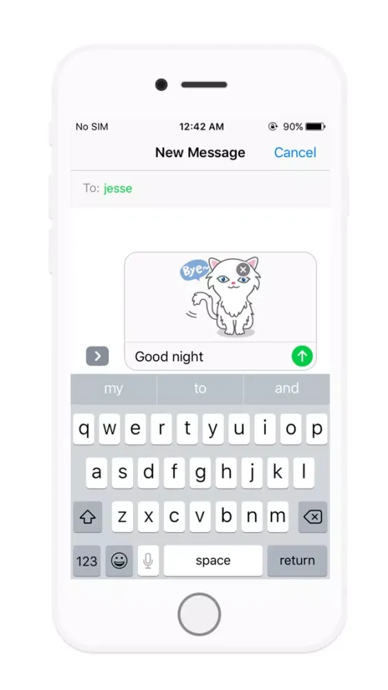 Ảnh chụp màn hình của Kitty Emotions