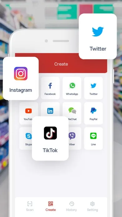 Captures d'écran de QR Code Photo Scanner