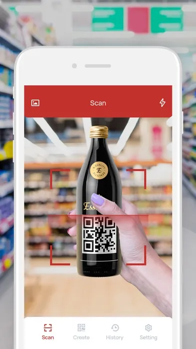 Captures d'écran de QR Code Photo Scanner