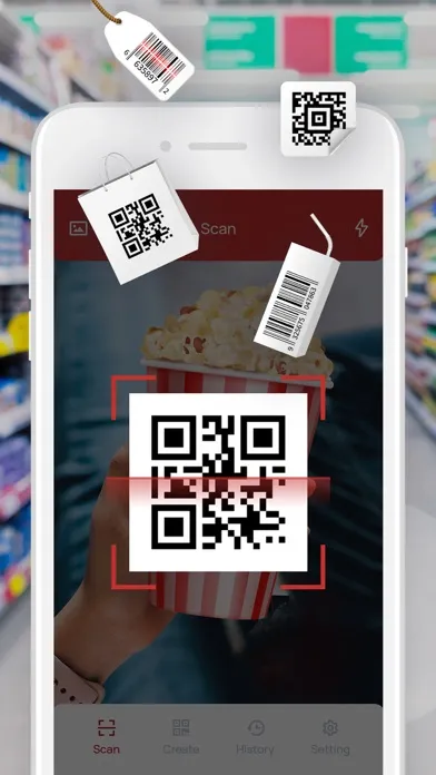 Captures d'écran de QR Code Photo Scanner