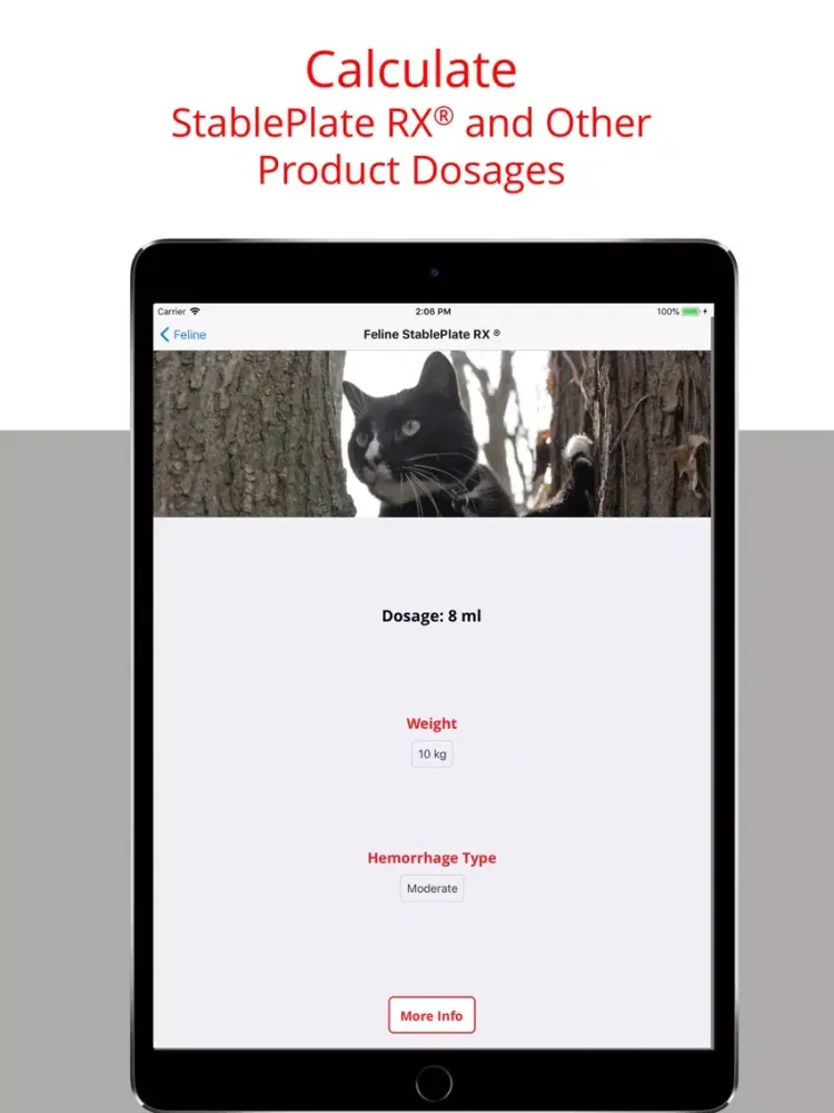 Zrzuty ekranu Veterinary Transfusion Guide iPad 