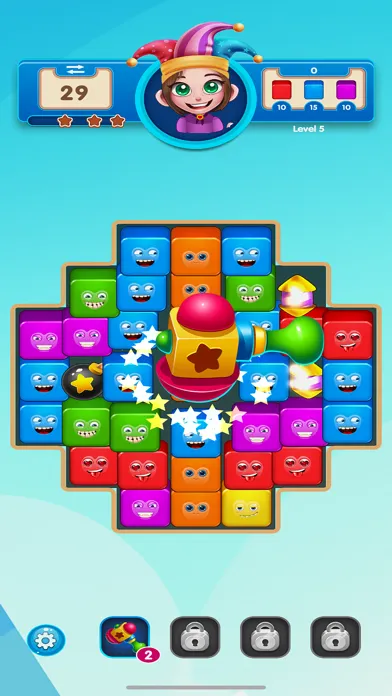 Tangkapan skrin Funny Blocks!