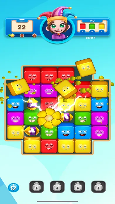 Tangkapan skrin Funny Blocks!