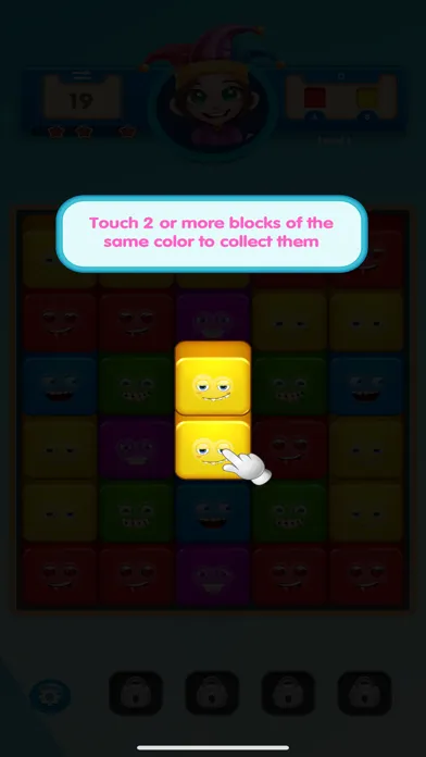Tangkapan skrin Funny Blocks!
