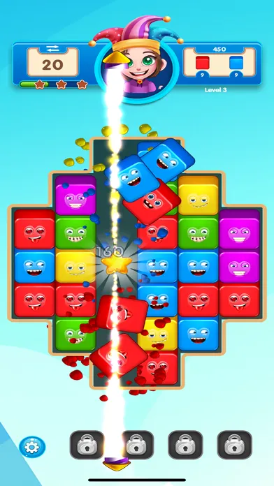 Tangkapan skrin Funny Blocks!
