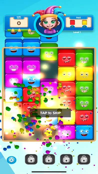 Tangkapan skrin Funny Blocks!