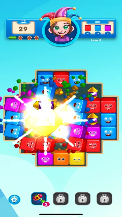 Tangkapan skrin Funny Blocks!