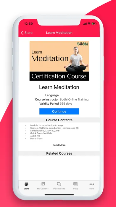 Bodhi Online Training应用截图