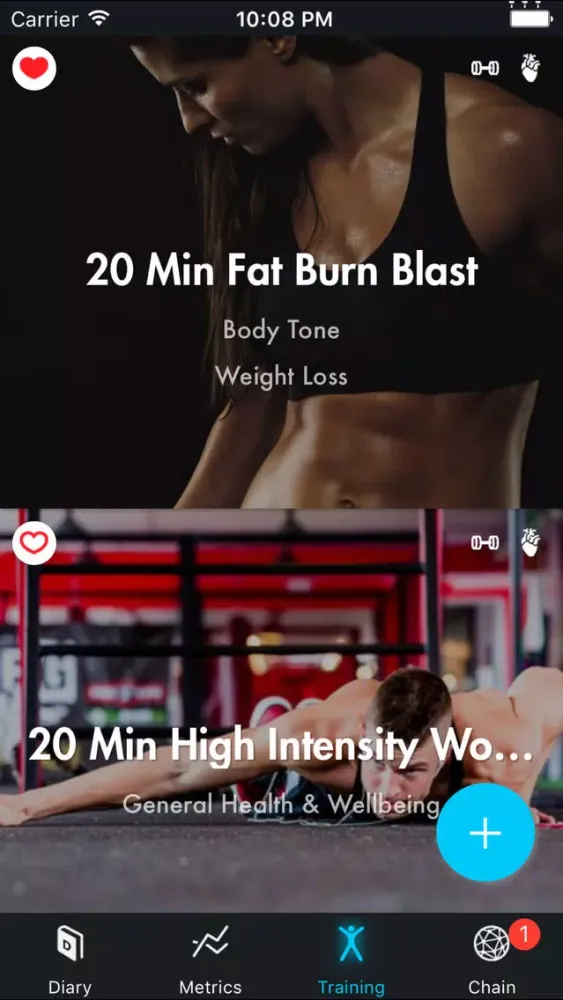 Tangkapan layar Bodireel - get real results!
