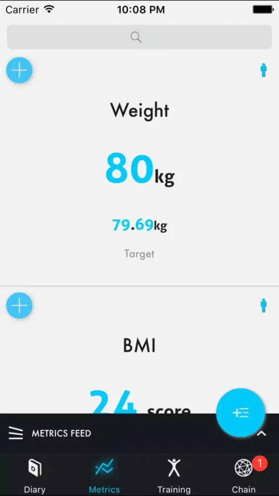 Tangkapan layar Bodireel - get real results!