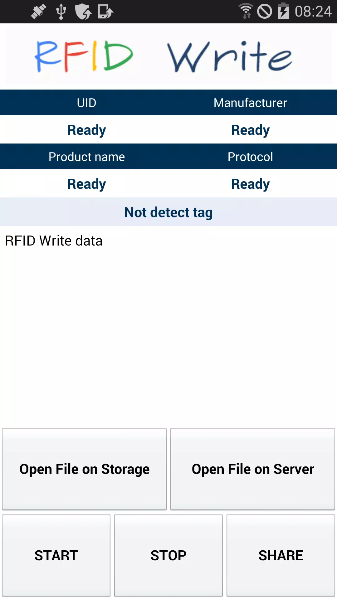 RFID Insight Screenshots