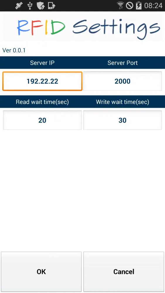 Screenshot di RFID Insight