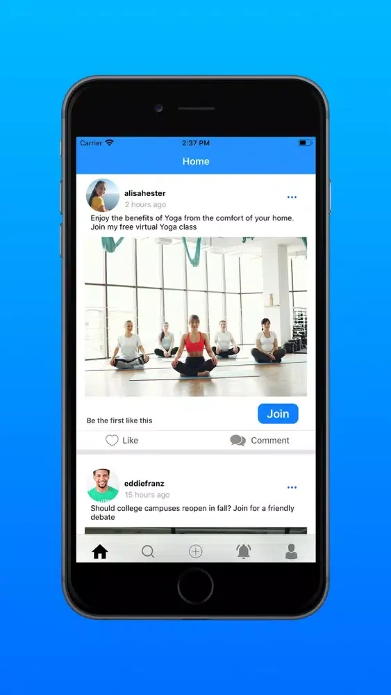 Zoomout - Find Live Meetings স্ক্রিনশট