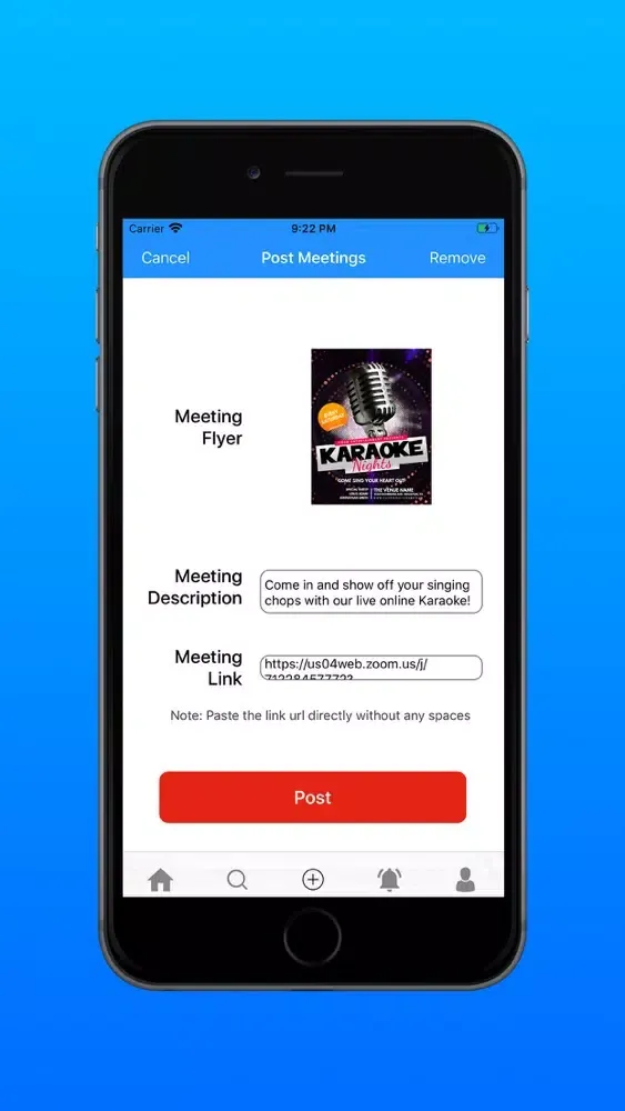 Zoomout - Find Live Meetings স্ক্রিনশট