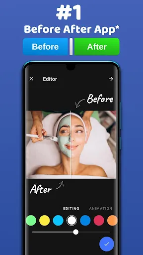 Ảnh chụp màn hình của Diff before after video photo 