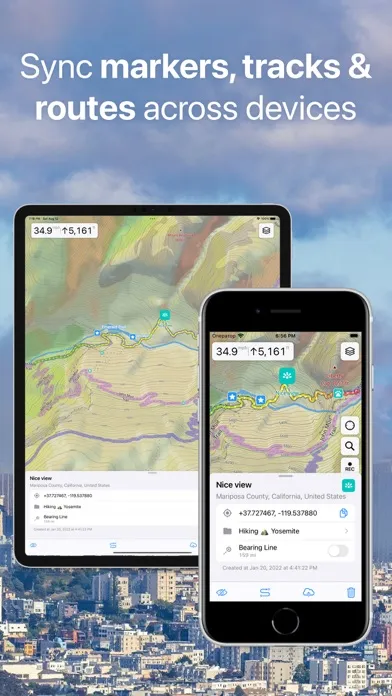 Guru Maps Pro & GPS Tracker سکرین شاٹس