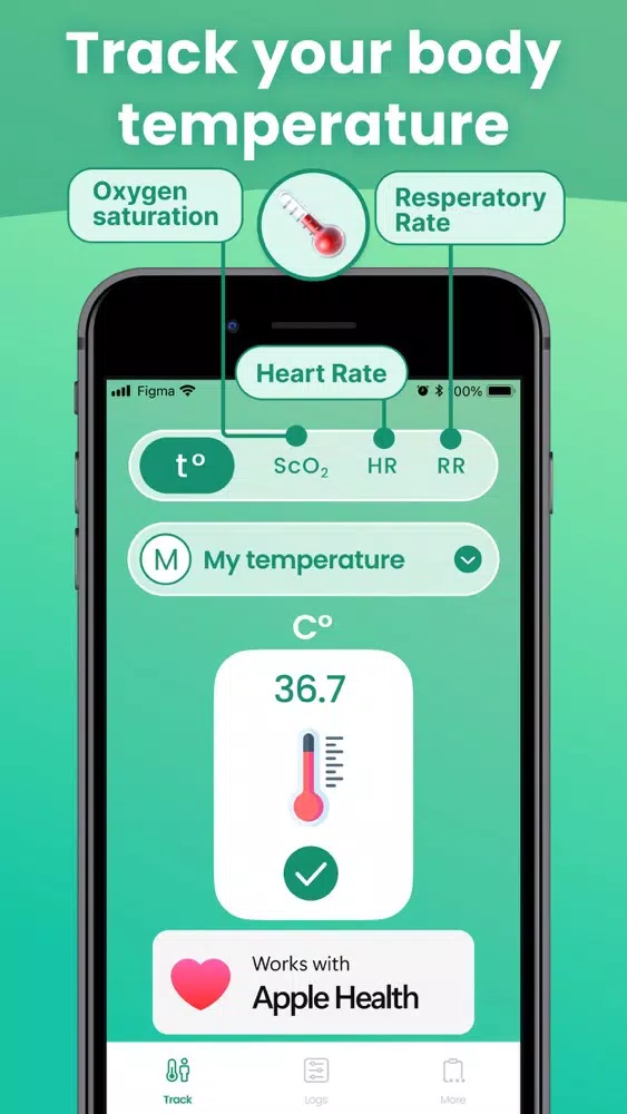 Body Temperature : Thermometer 스크린샷