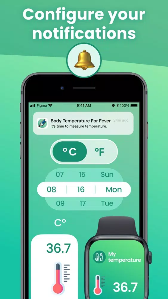 Body Temperature : Thermometer 스크린샷