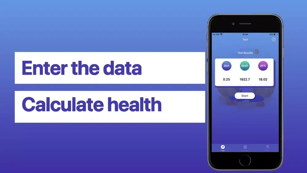 ภาพหน้าจอของ Body BMI-Fat Calculator