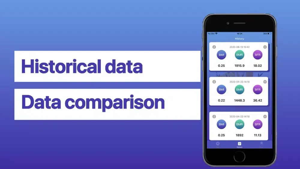ภาพหน้าจอของ Body BMI-Fat Calculator