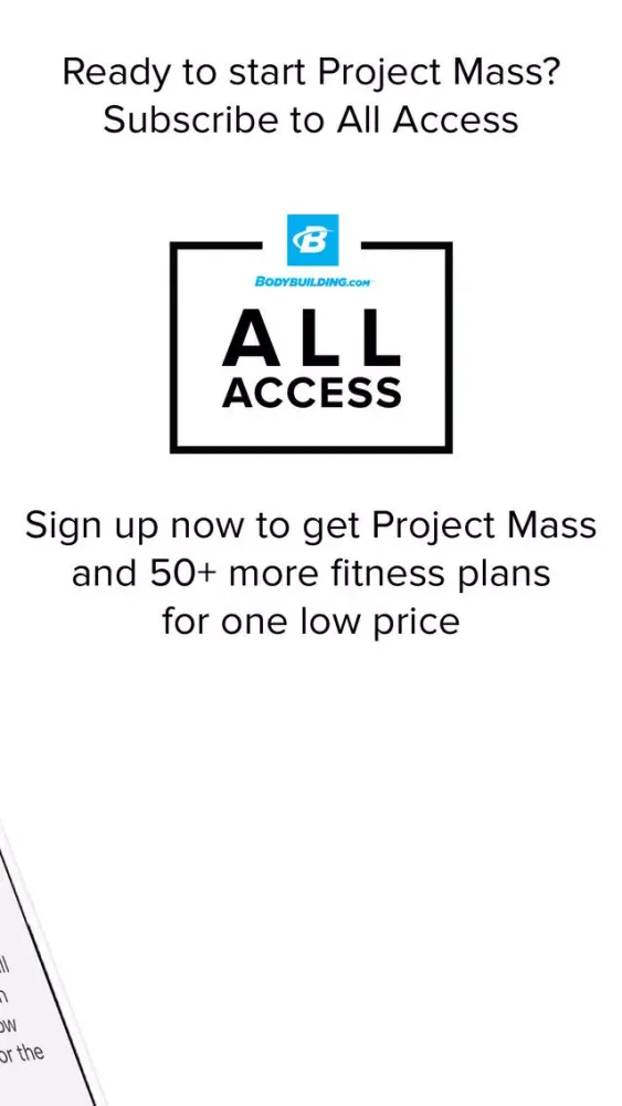 Project Mass by Dymatize স্ক্রিনশট