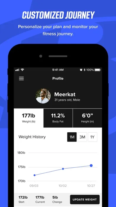 Capturas de pantalla de BodyFit Fitness Training Coach