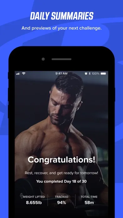 Capturas de pantalla de BodyFit Fitness Training Coach